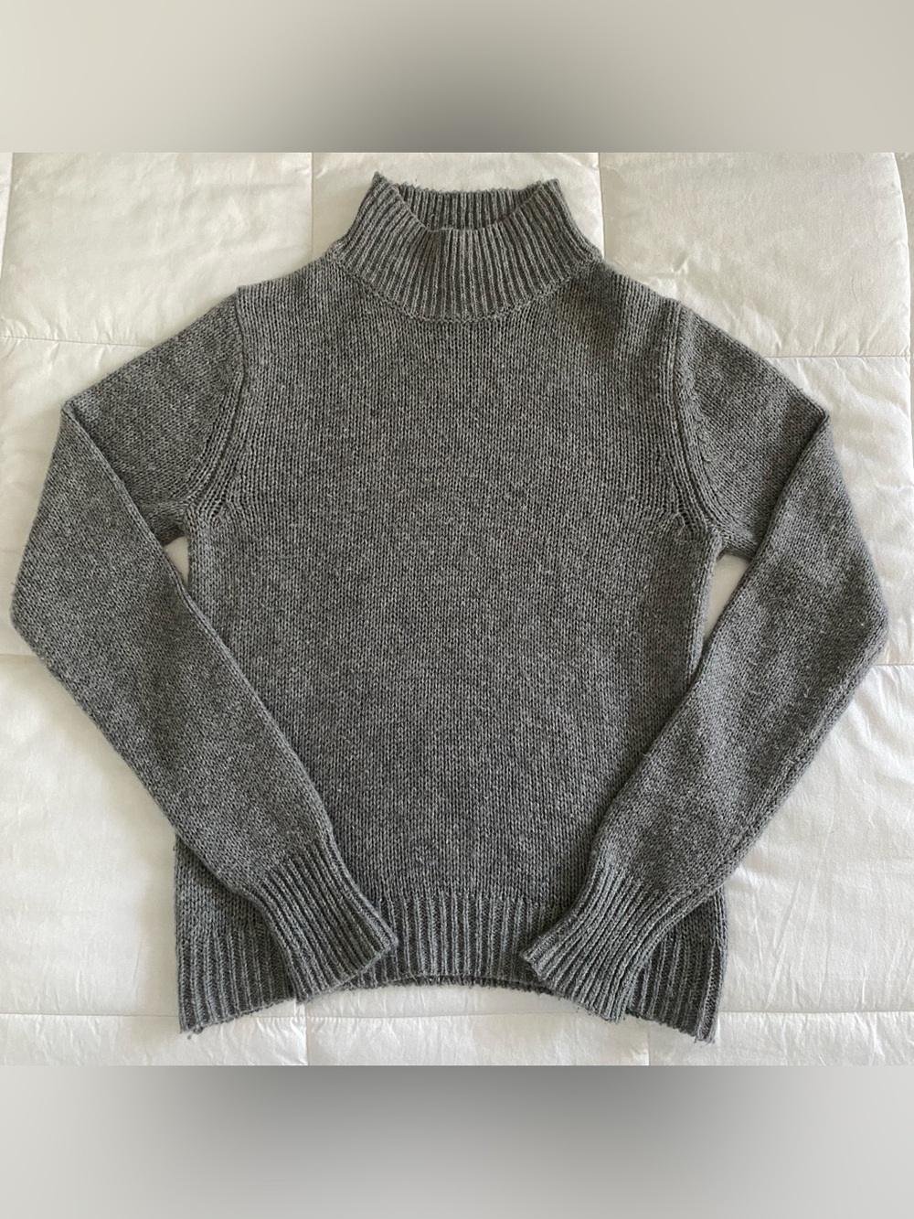 Brandy Melville Grey Mockneck Sweater